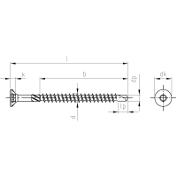 Boorschroeven rvs 410 4x45/30 tx15 200 stuks