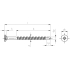 4x70/42 TX15 200 Stuks