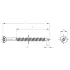 4,5x60/40 TX20 200 Stuks