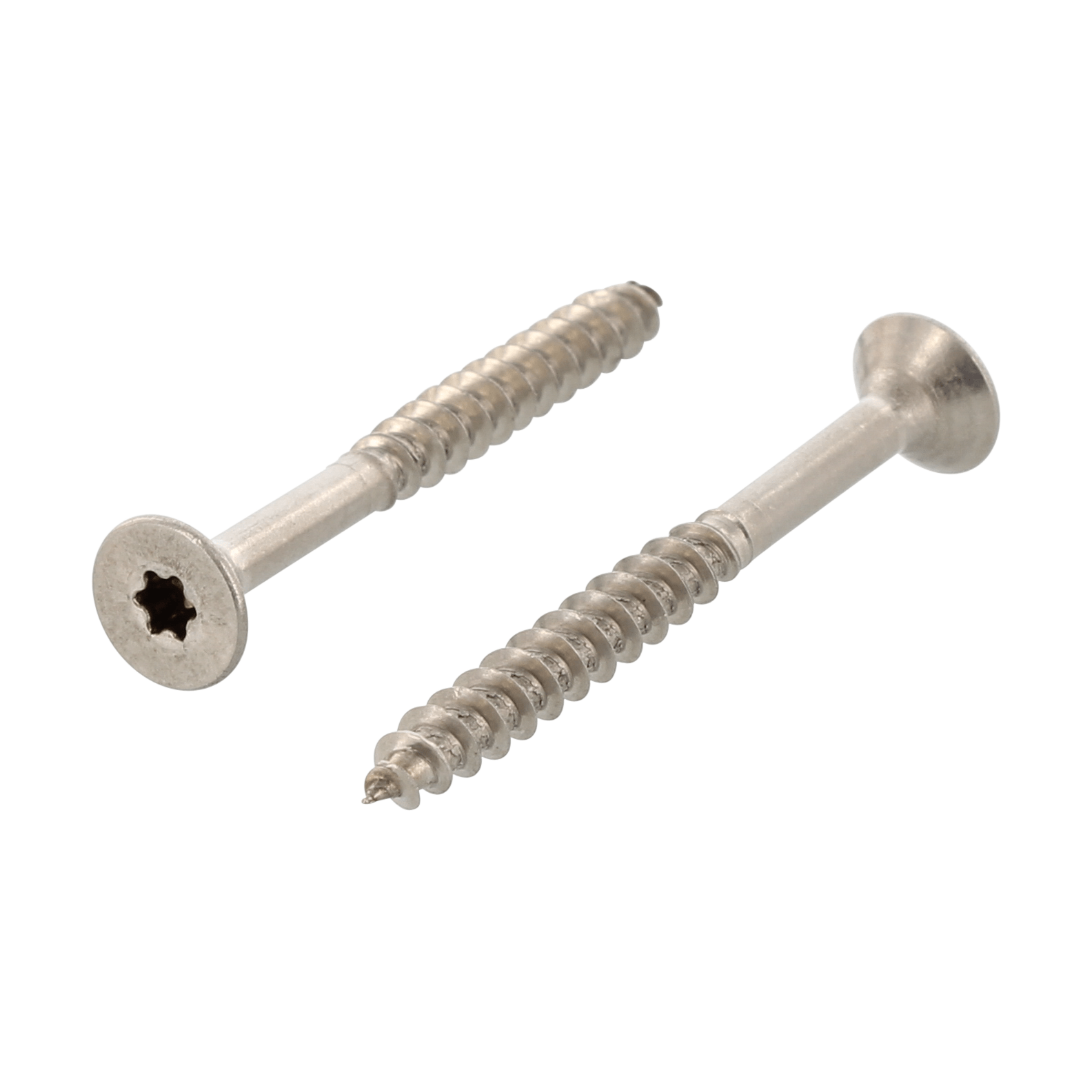 Spaanplaatschroeven universeel torx rvs A4 deeldraad