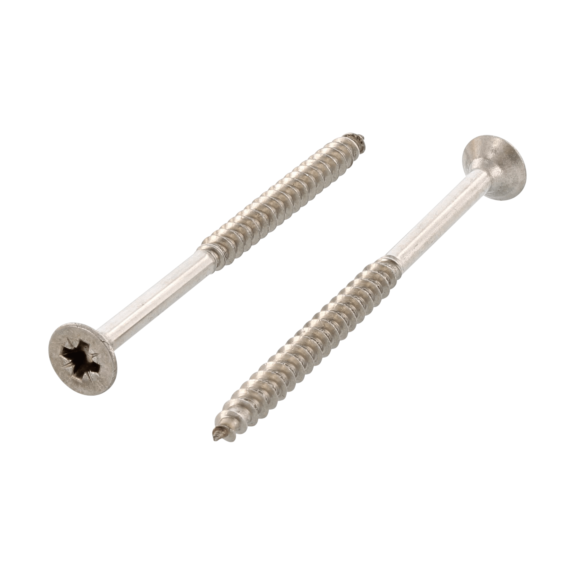 Spaanplaatschroeven universeel pzd rvs A4 deeldraad 